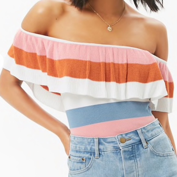 Forever 21 ribbed top - Picture 2 of 5